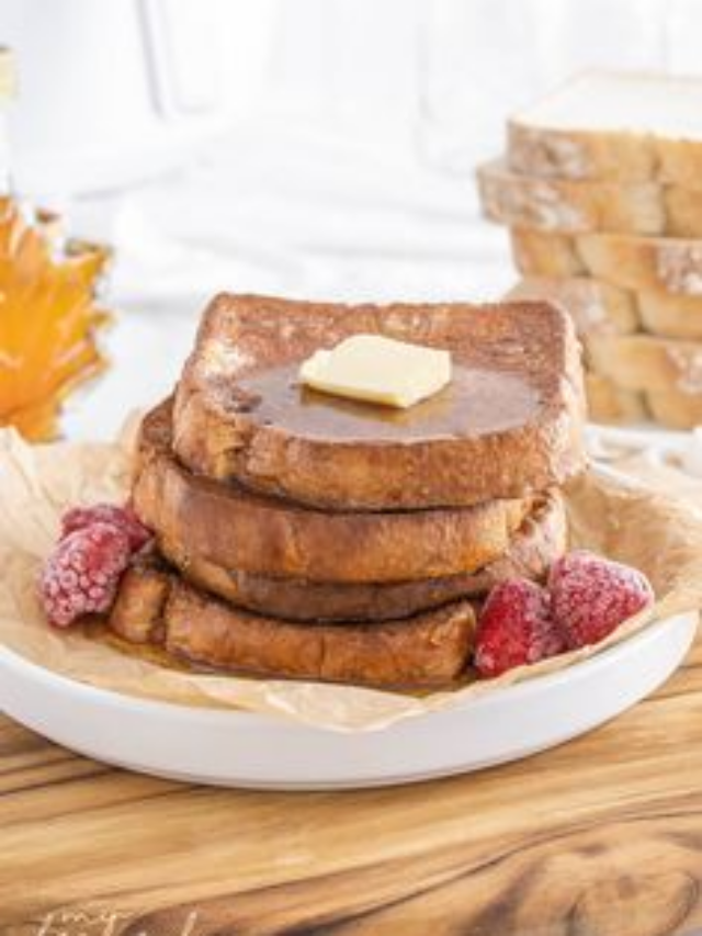 Rabanada na airfryer: receita simples me salvou da sujeirada do óleo quente porque aqui em casa é tradição comer a iguaria toda semana de dezembro